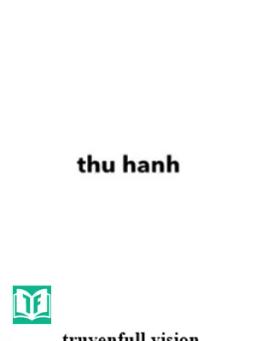 Thu Hanh - Vu Triết
