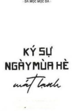 Ký Sự Ngày Mùa Hè Mát Lạnh
